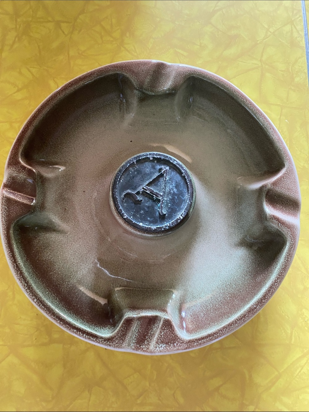 Vintage Roseville Ashtray
